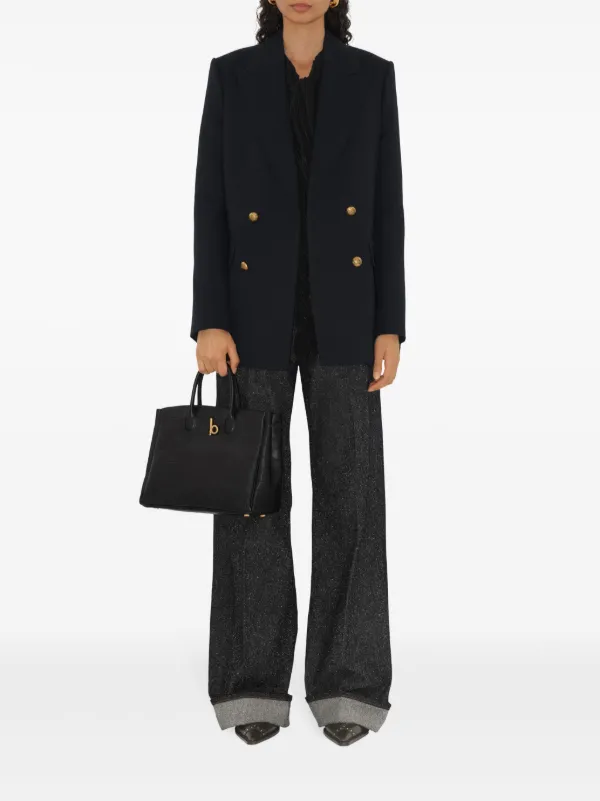 【BURBERRY】SMALL ROCKING HORSE TOTE BAG 8102387A1189 Burberry Small Rocking Horse tote​ Bag | Black | FARFETCH