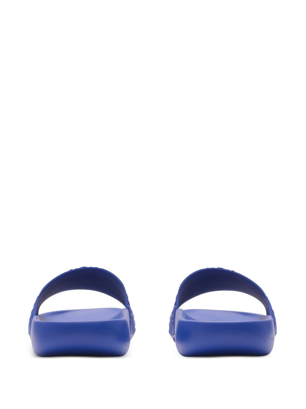 Burberry Geruite slippers Blauw