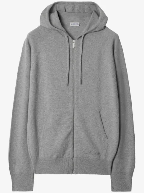 Burberry zipped hoodie
