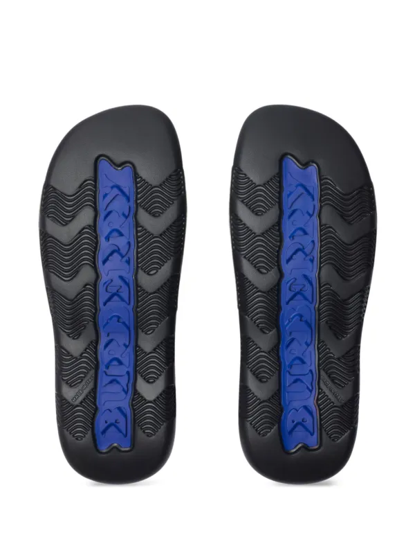 【BURBERRY】MF DIVE CHK◆8102419165001 Burberry - Dive Check slides Sand - The Corner
