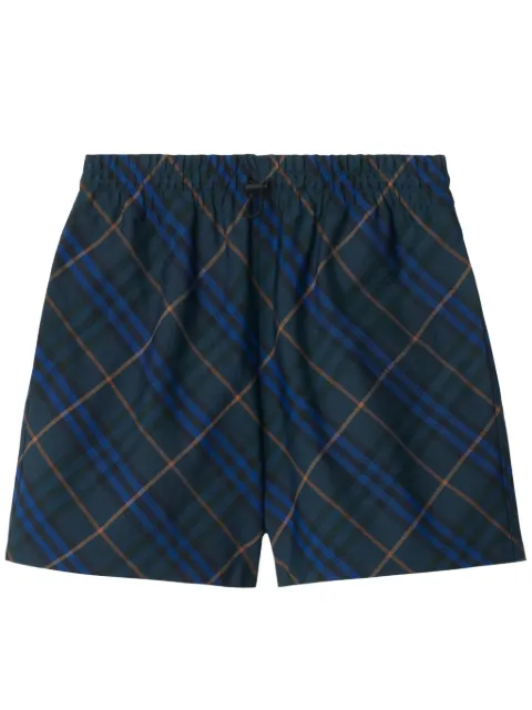 Burberry check-pattern shorts 