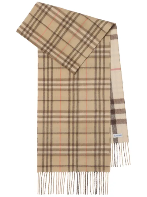 Burberry Vintage Check-pattern scarf Men
