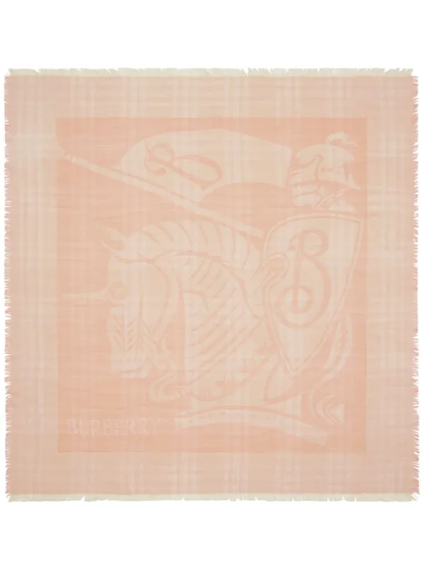 【関税＆送料込み】Burberry Ekd Check Scarf リバーシブル EKD チェック カシミアスカーフ (サンド