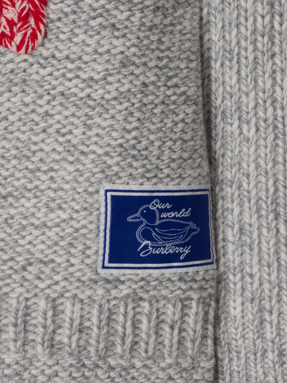 Burberry Kids Thomas Bear trui Grijs