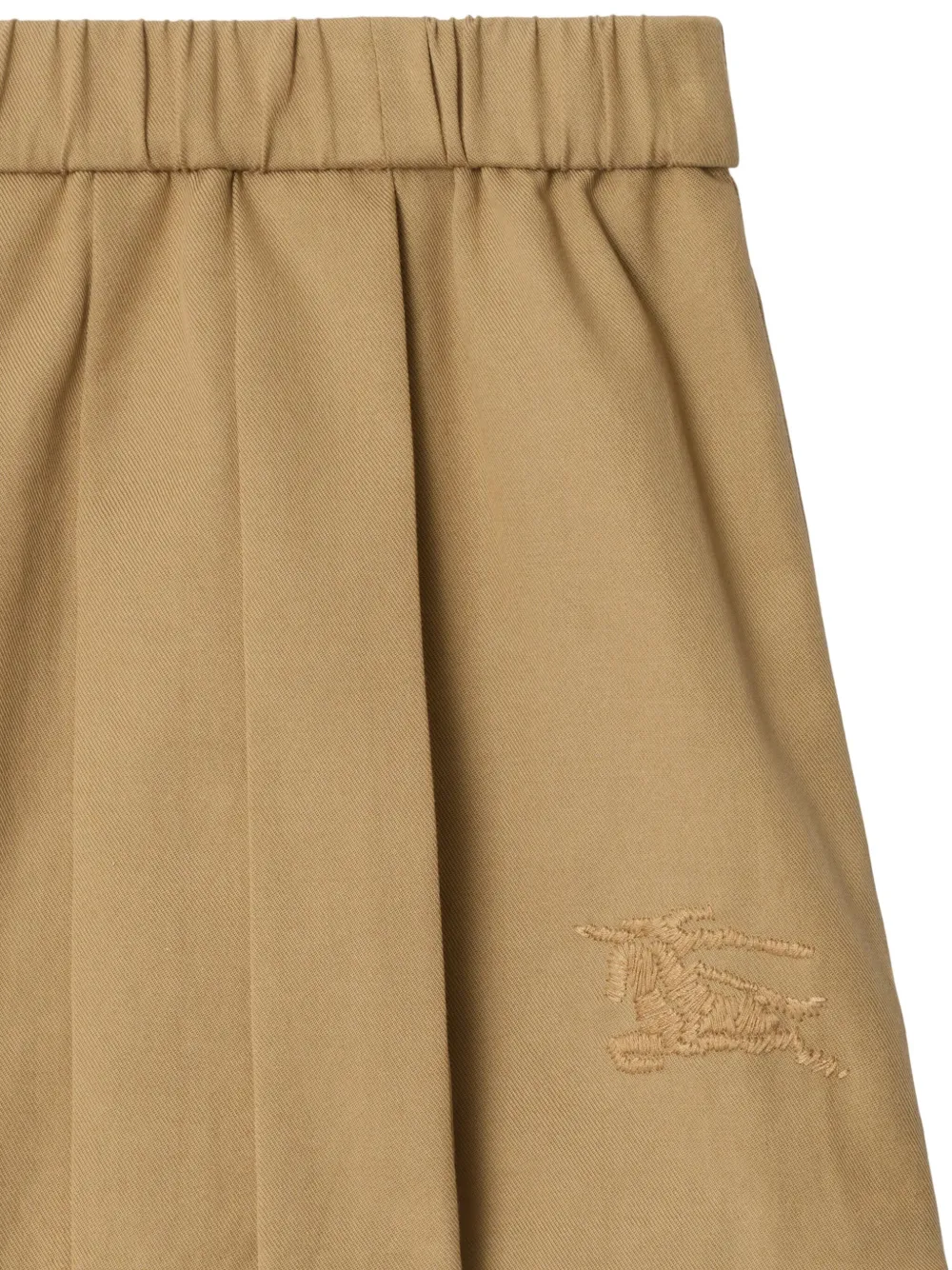 褶饰迷你半身裙