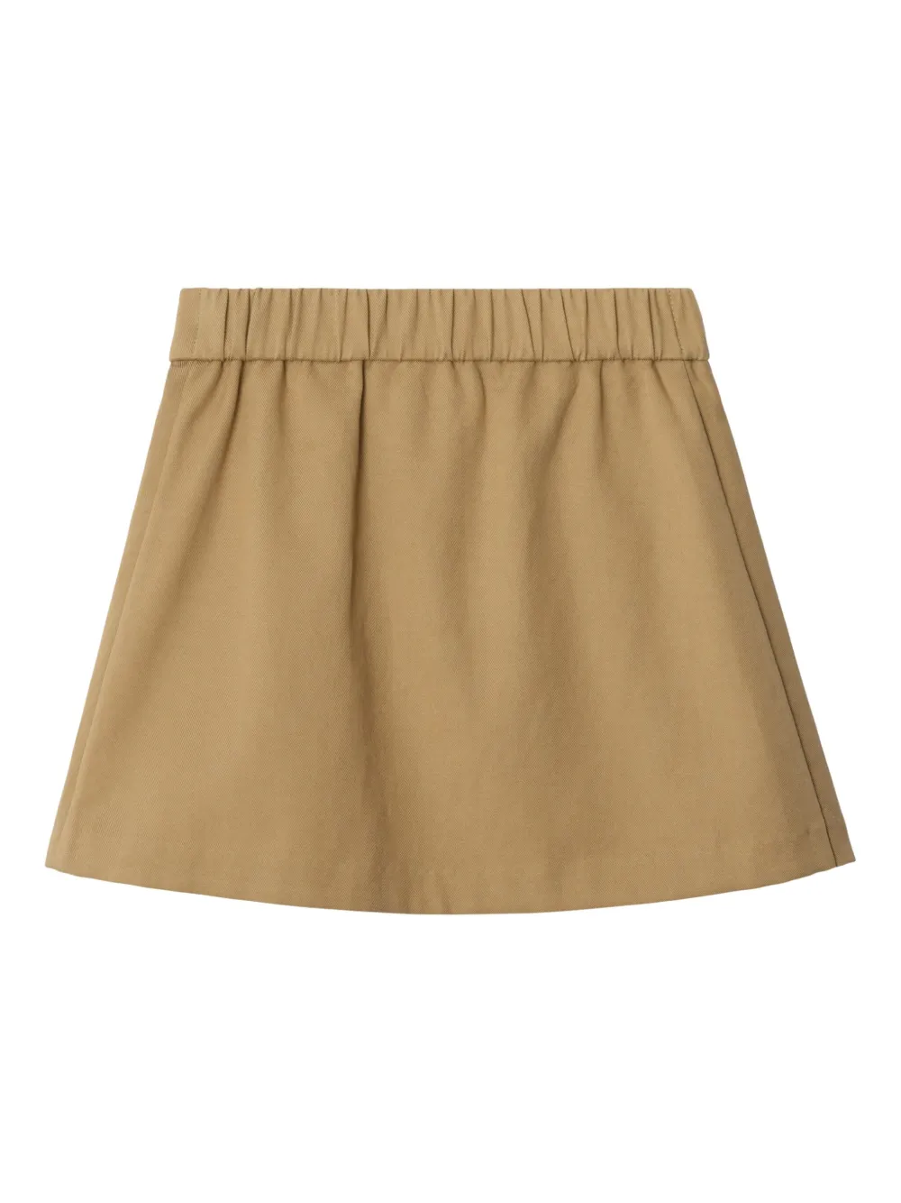 褶饰迷你半身裙