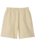 Burberry Check Label track shorts - Neutrals