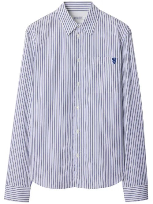 Chemise en coton à rayures - Burberry - Modalova