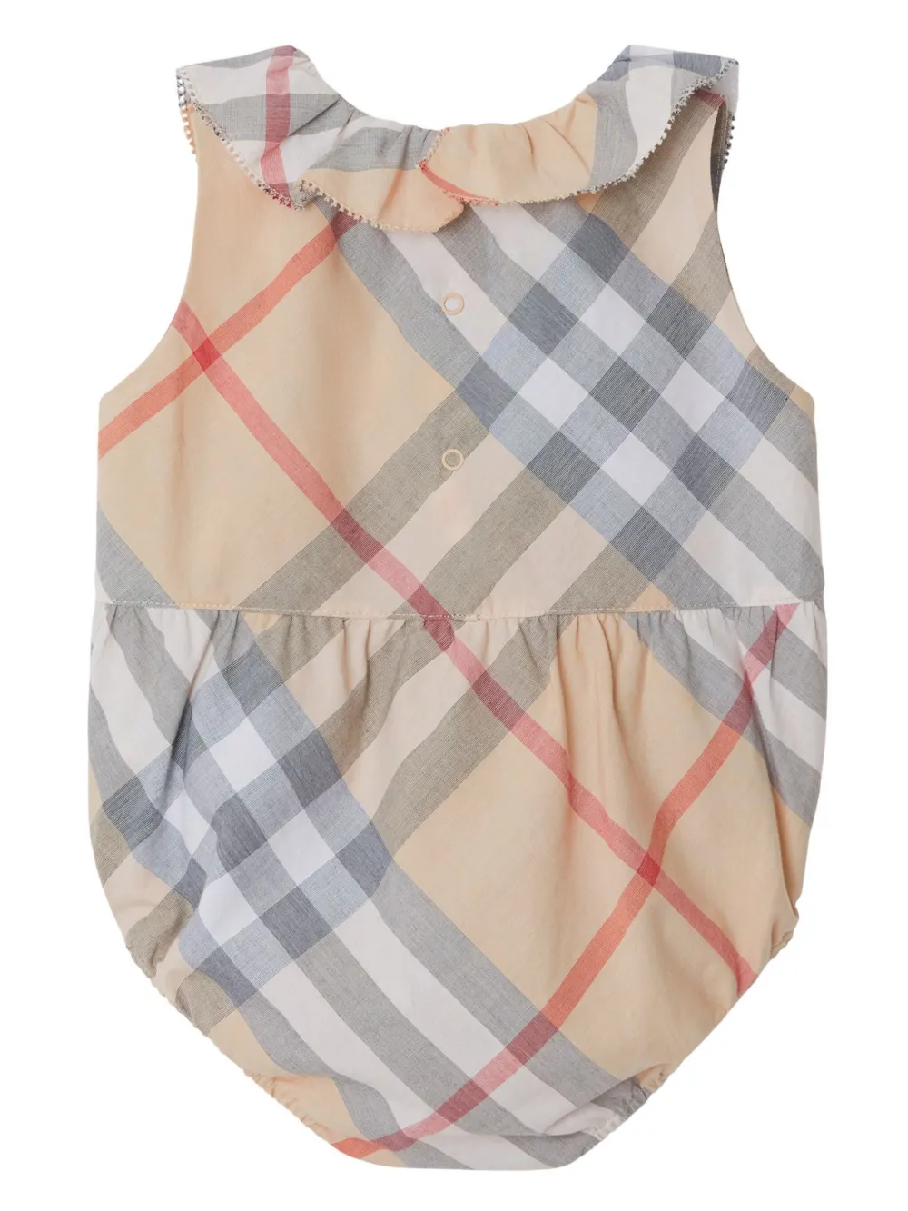 burberrykids Burberry Kids Vintage Check romper - Beige