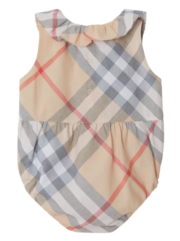 Burberry Kids ヴィンテージチェック ボディスーツ Burberry Kids ヴィンテージチェック ボディスーツ