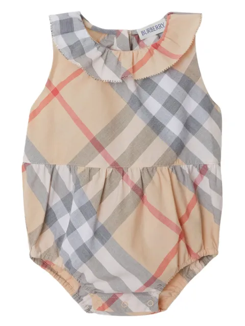 Burberry Kids body con motivo Vintage Check