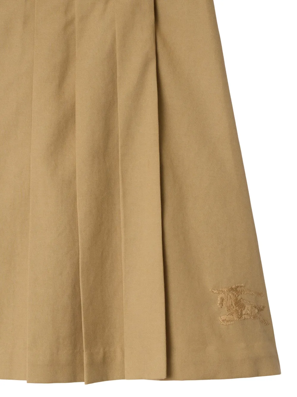 Burberry Kids Plooirok Bruin