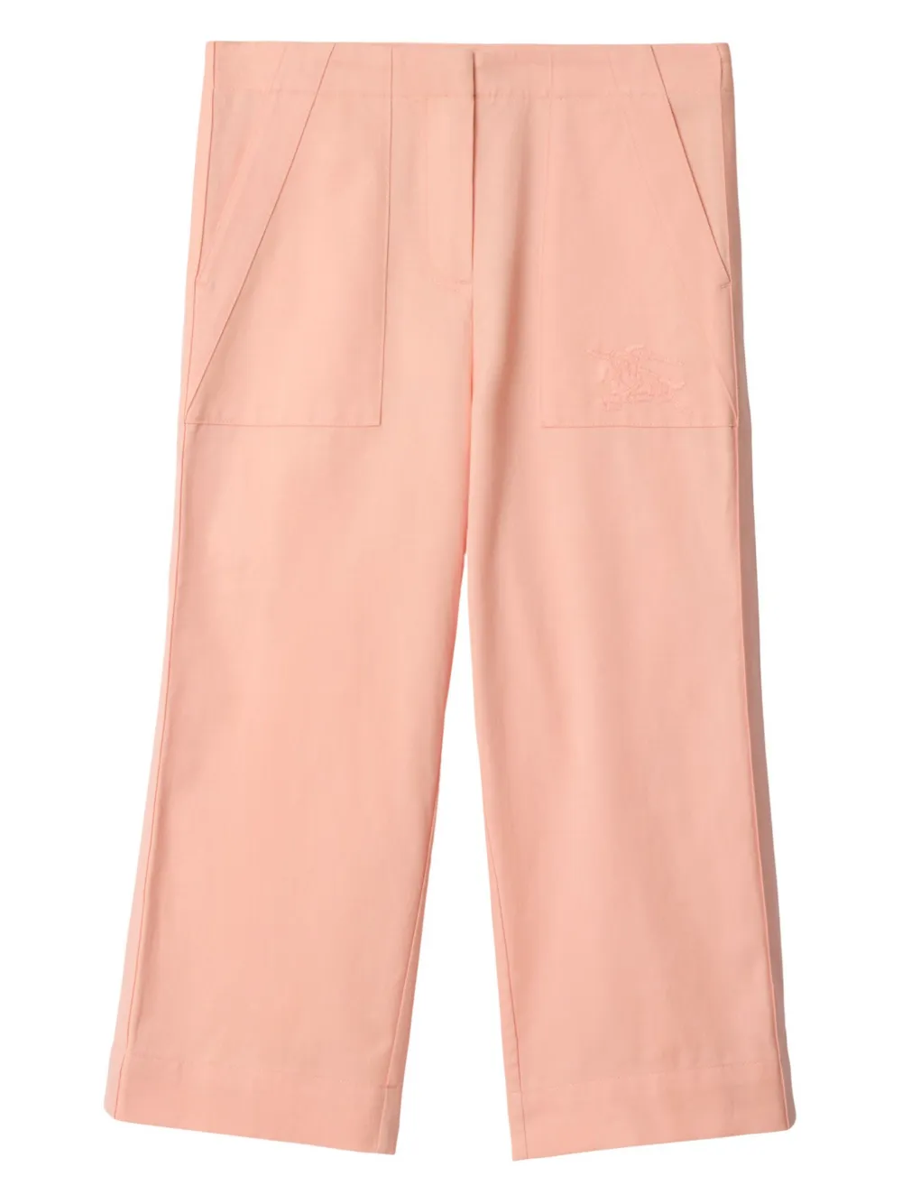 Burberry Kids Broek met logo Roze