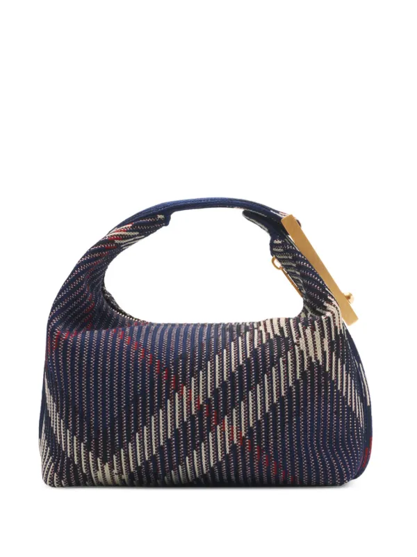 Burberry Mini Peg Tote Bag | Blue | FARFETCH