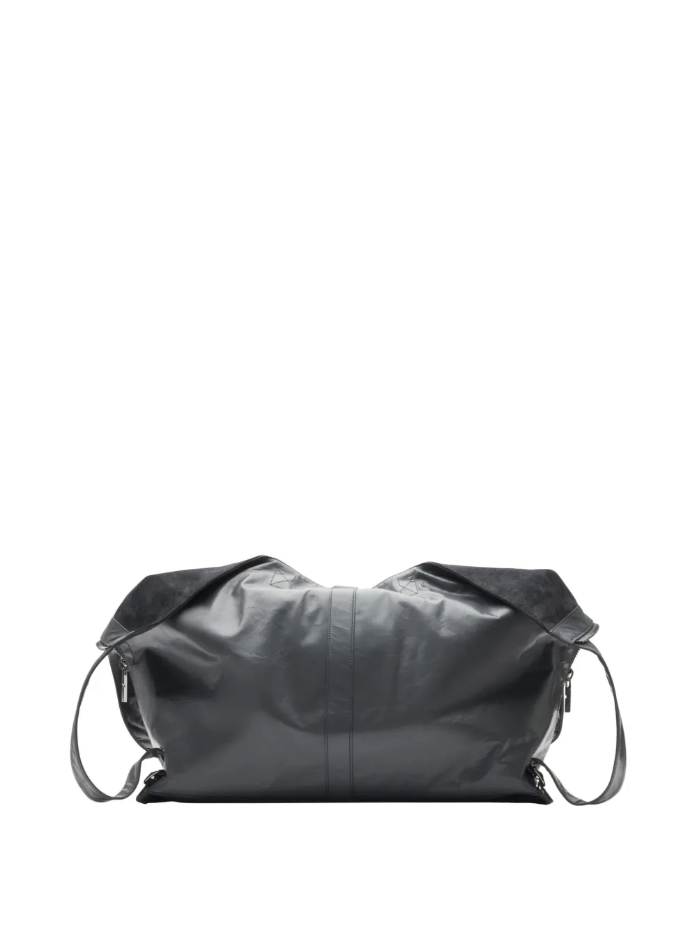 Burberry Large Double Handle Shoulder Bag In Black