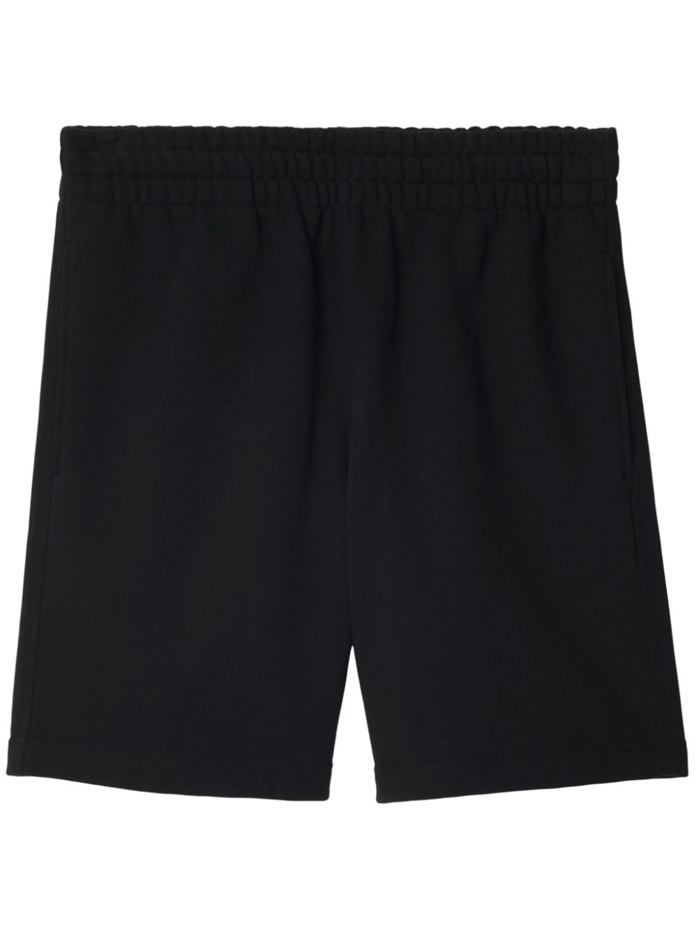 Burberry Geruite shorts Zwart