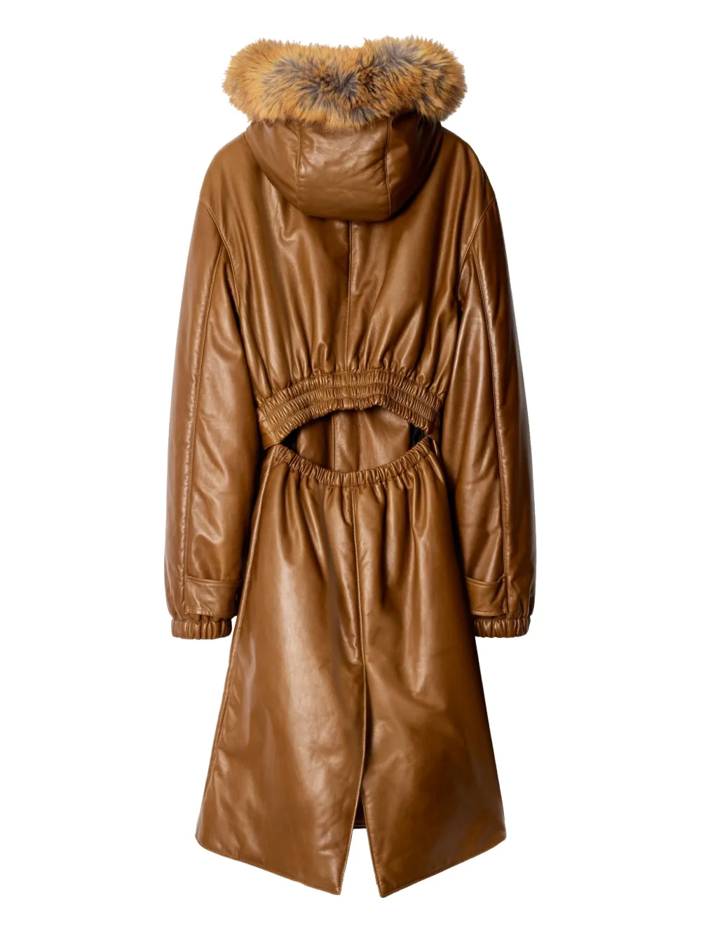 Burberry faux-fur parka coat | Image 6