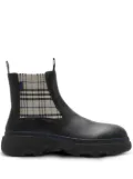 Burberry leather Chelsea boots - Black