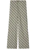 Burberry checked trousers - Neutrals