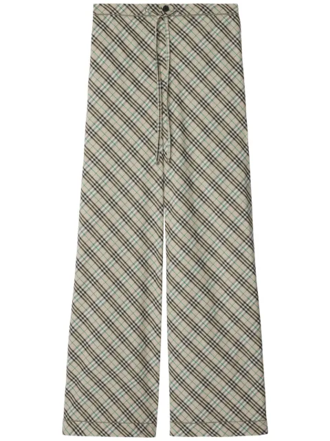 Burberry بنطال كاروهات