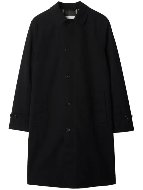 Burberry معطف بصف أزرار