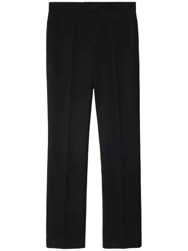 Burberry テーラード ウールパンツ | ブラック | FARFETCH JP