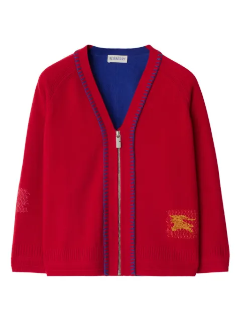 Burberry Kids colourblock cardigan