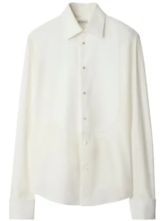 BURBERRY　タキシード Burberry タキシードシャツ | ブラック | FARFETCH JP