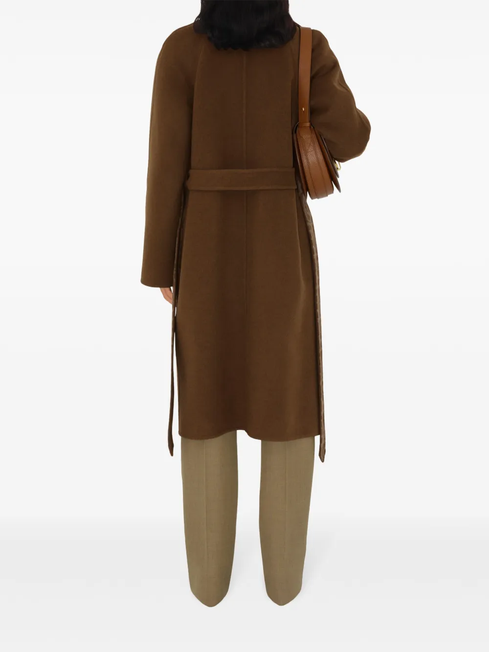 Burberry Kasjmier jas Bruin