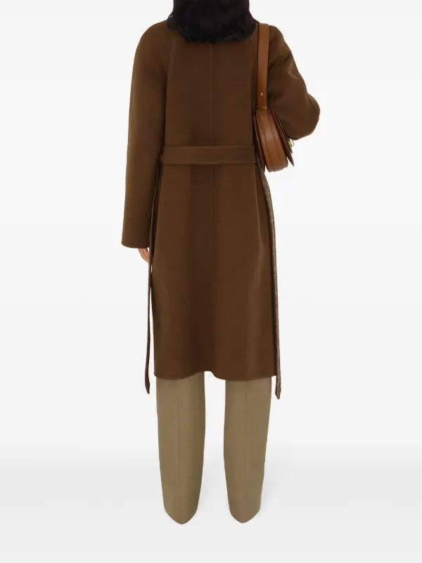 Burberry カシミア コート | ブラウン | FARFETCH JP
