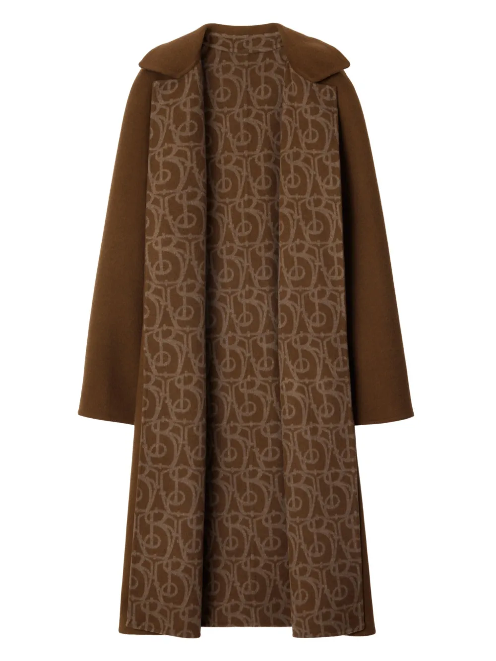 Burberry Kasjmier jas Bruin