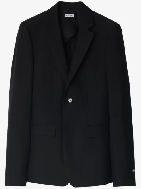Burberry بليزر بصف أزرار