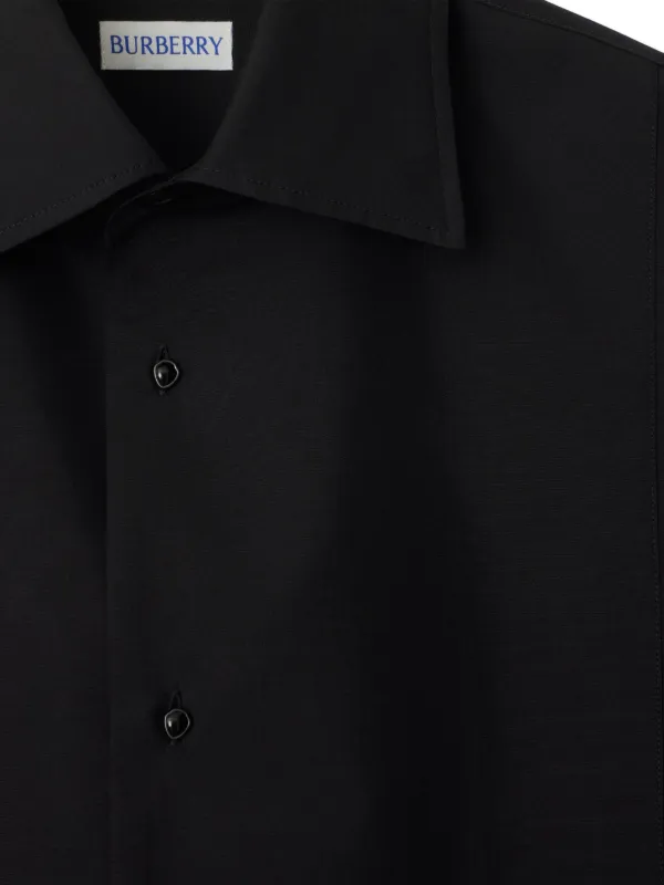 Burberry タキシードシャツ | ブラック | FARFETCH JP