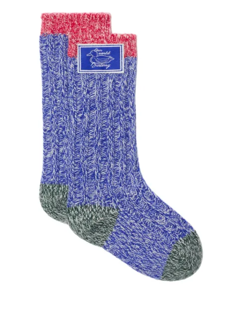 Burberry Kids colour block socks