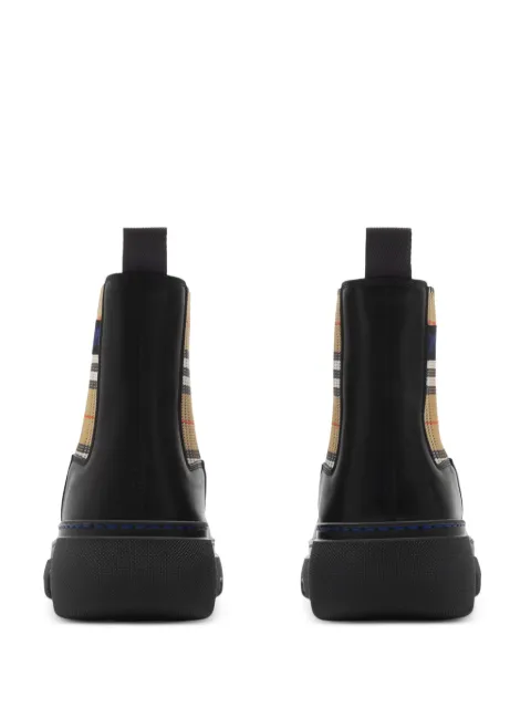 Burberry leather Chelsea boots 8105186 - 2