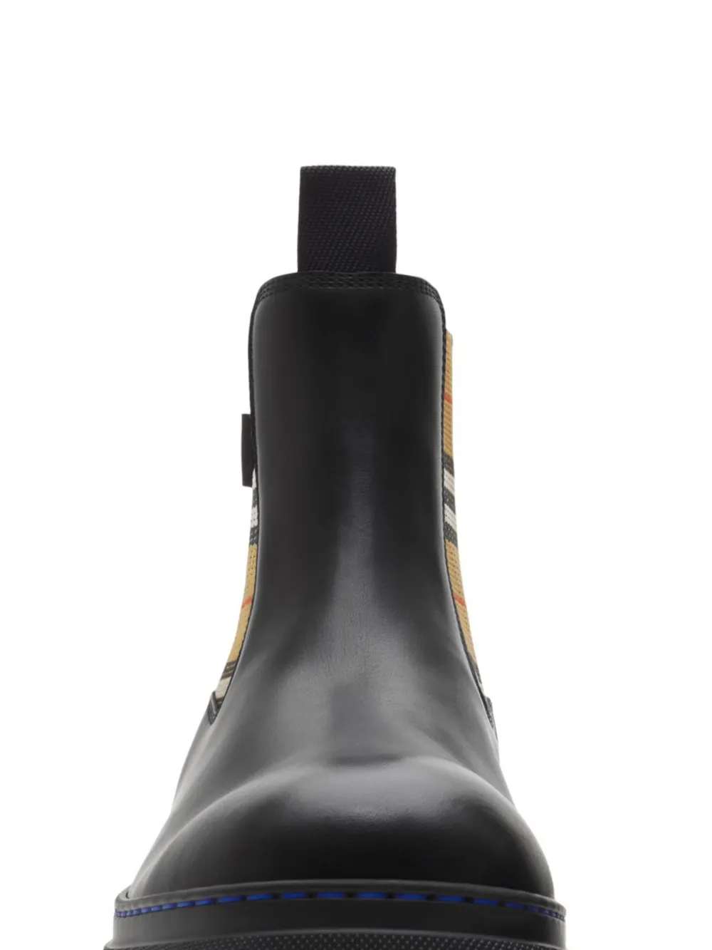 Burberry Leren Chelsea laarzen Zwart