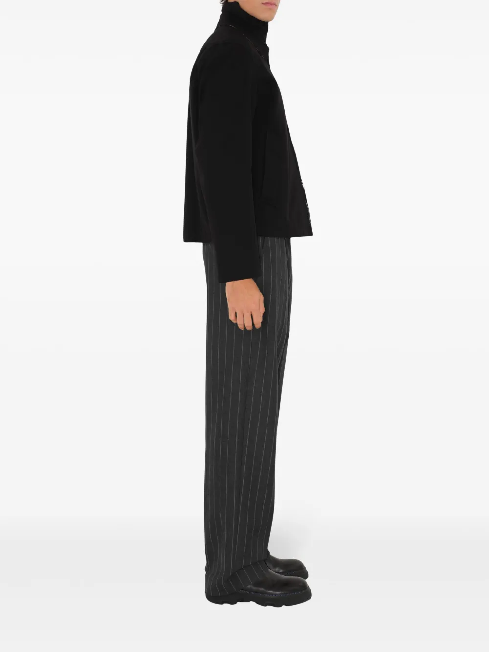 Burberry Wollen pantalon Grijs