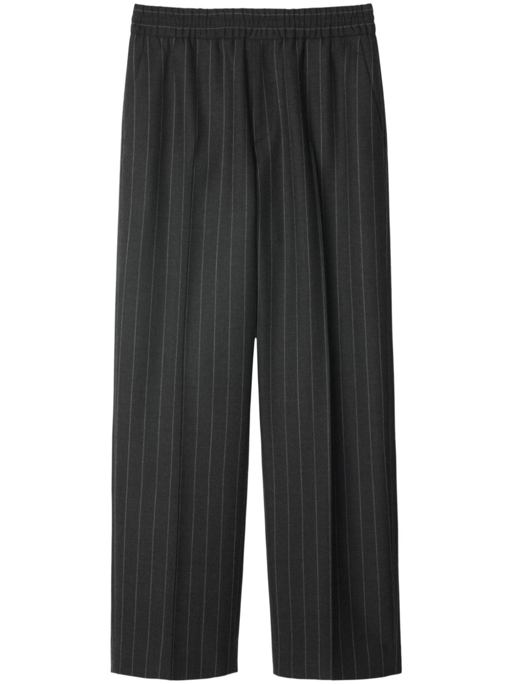 Burberry Wollen pantalon Grijs