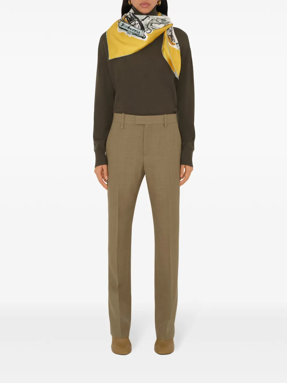 Burberry Westminster sjaal Geel