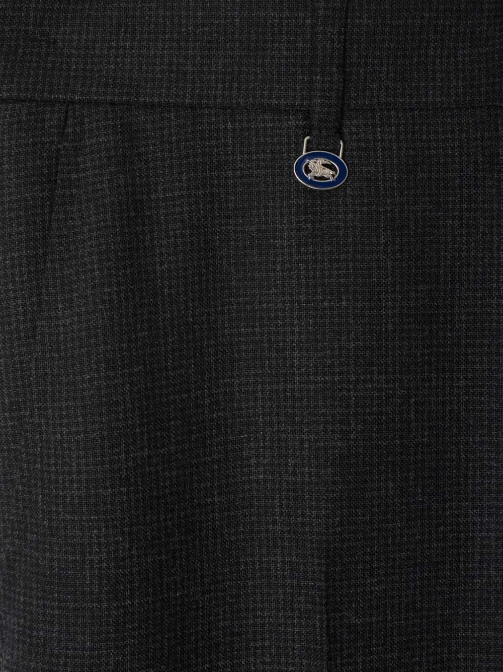 Burberry Wollen pantalon Zwart