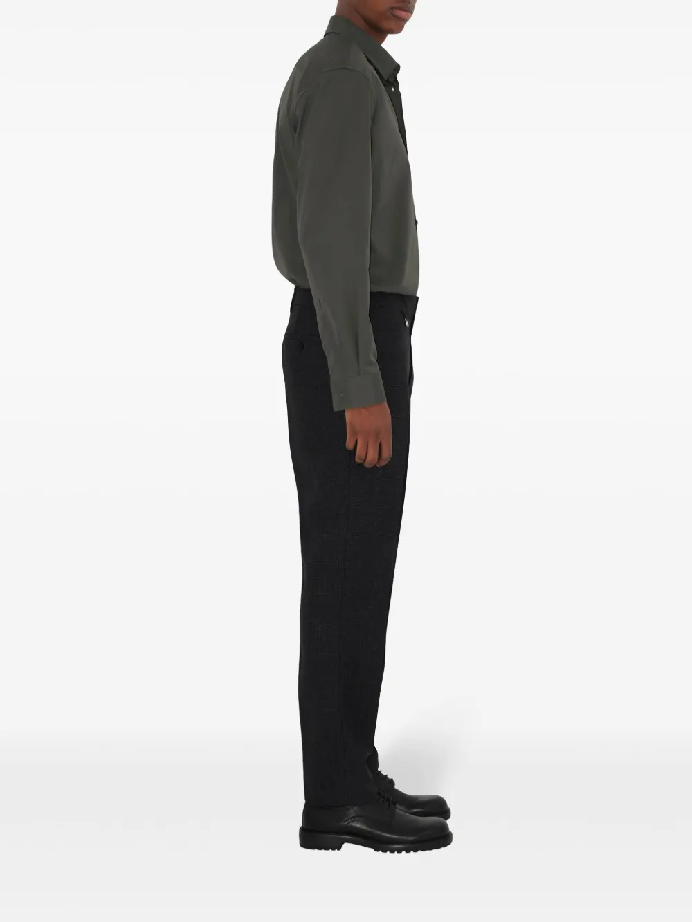 Burberry Wollen pantalon Zwart