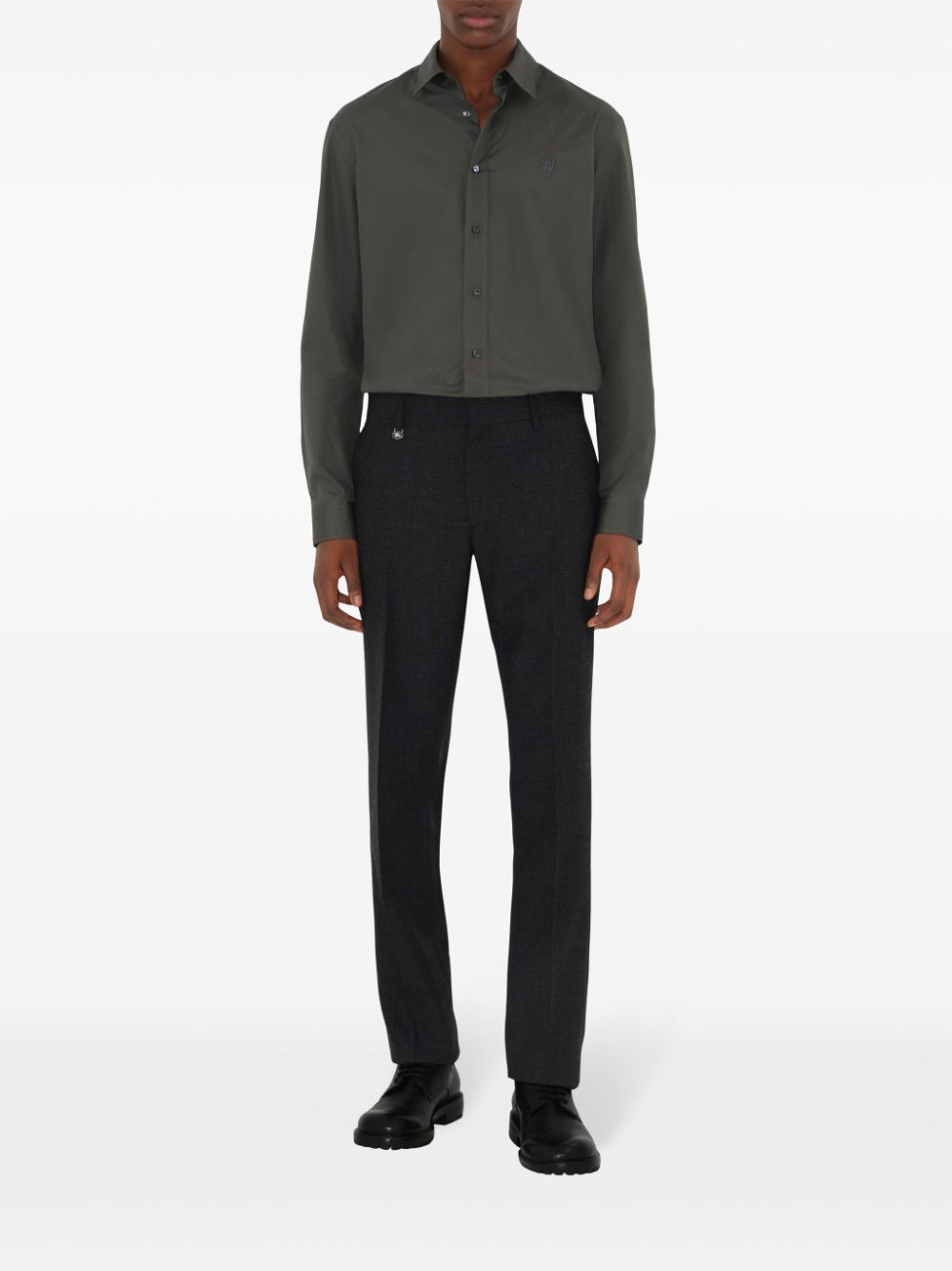 Burberry wool tailored trousers - Black