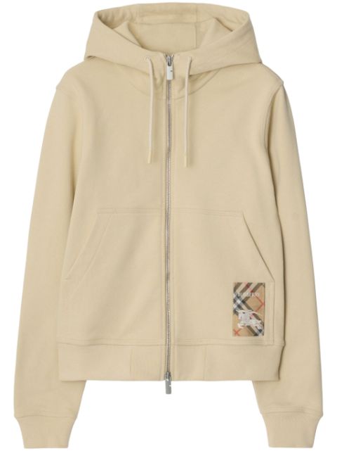 Burberry Check Label hoodie Women