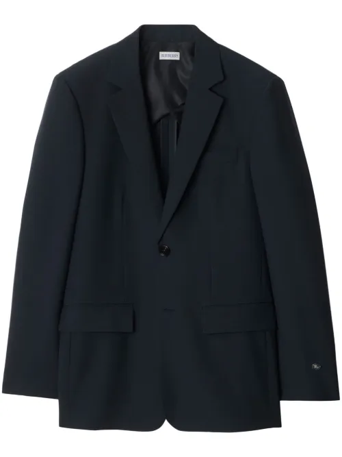 Blazer à simple boutonnage - Burberry - Modalova