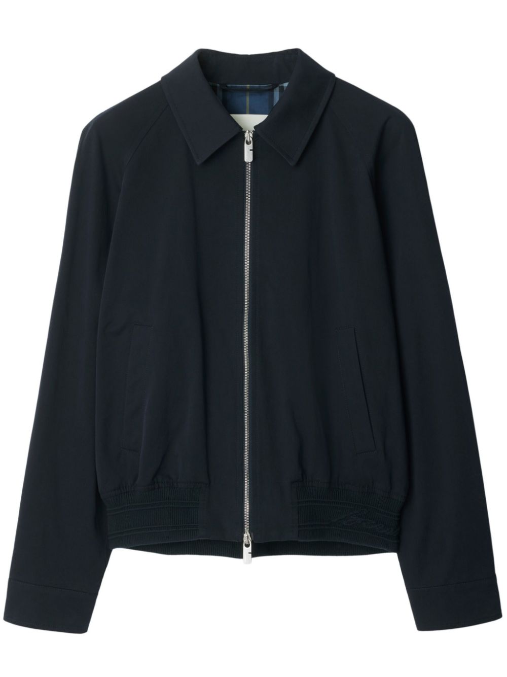 Burberry Shirtjack met rits Blauw