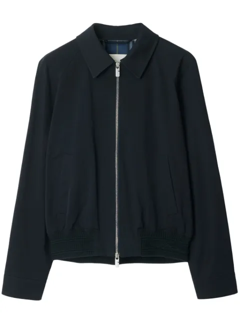 Burberry zip-up shirt jacket