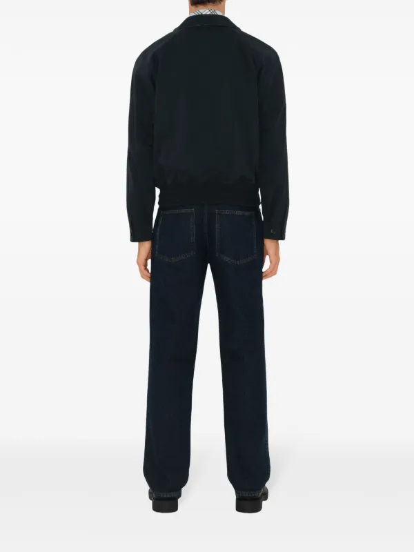 Burberry ジップアップ シャツジャケット | ブルー | FARFETCH JP