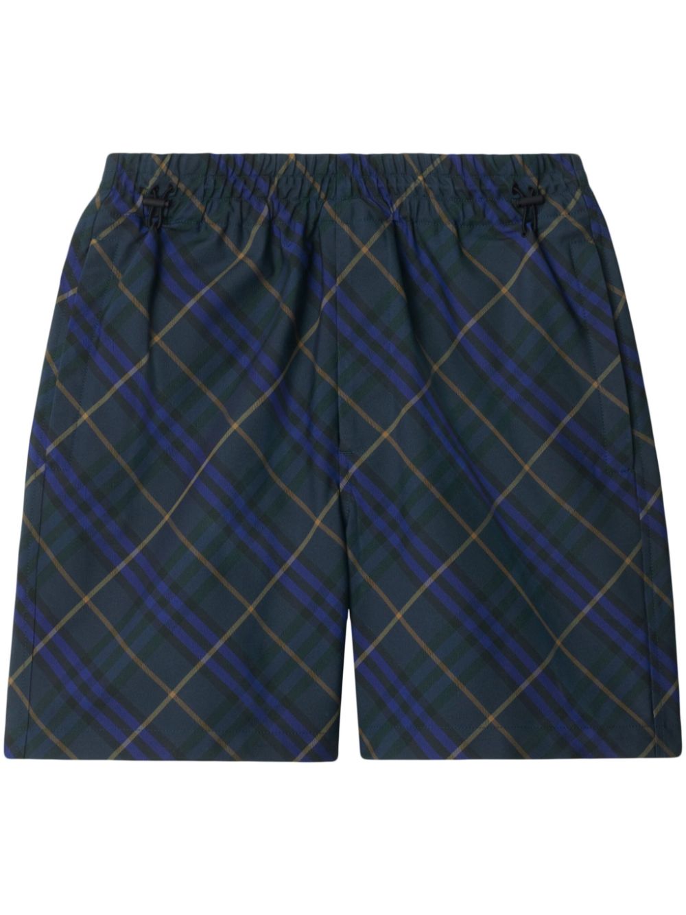 Burberry Vintage check shorts Blauw