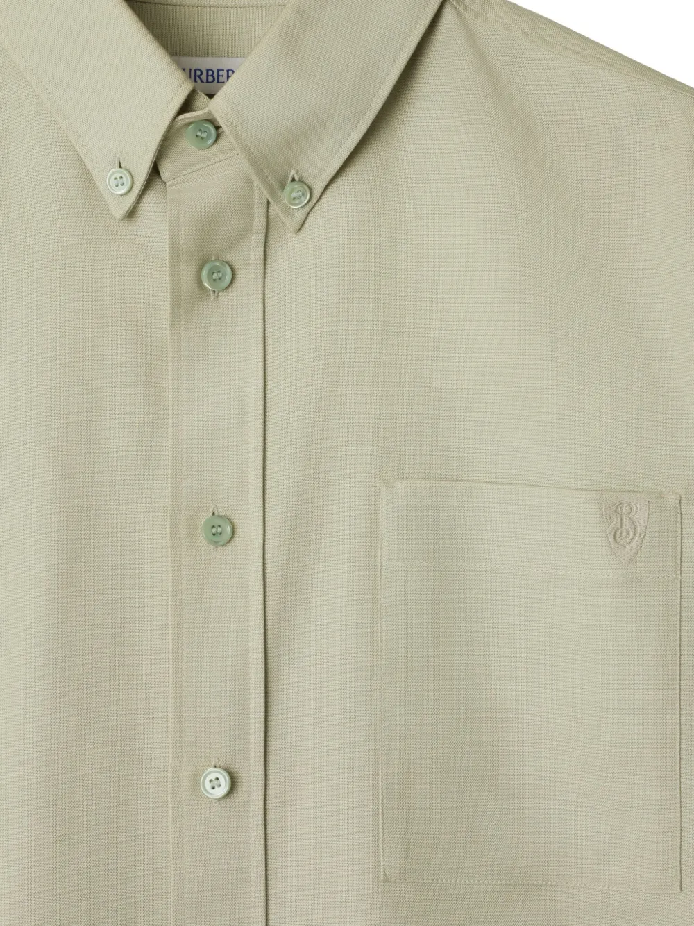 Burberry Katoenen overhemd Beige