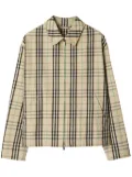 Burberry Vintage Check cotton jacket - Neutrals